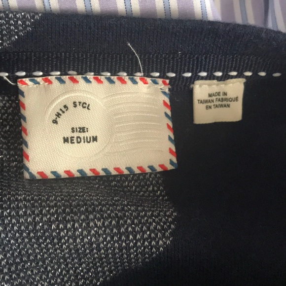 {anthropologie} cropped sweatshirt - Picture 4 of 4